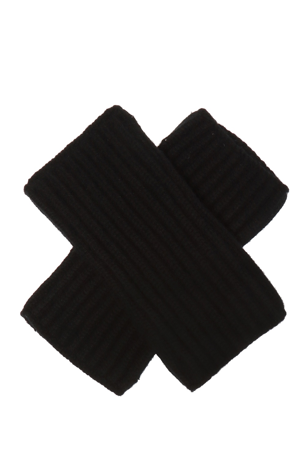 Saint Laurent Fingerless wool gloves